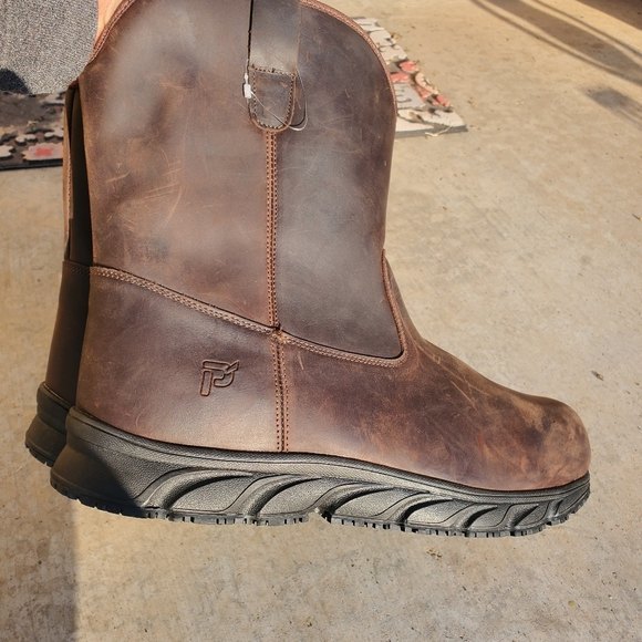 New Propét Smith - Men's Safety Composite Toe Cowboy Work Boots Sz 14 X (3E) - Picture 8 of 13